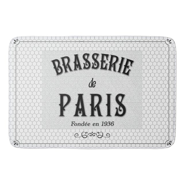 Paris Kitchen Floor Mat (Front)