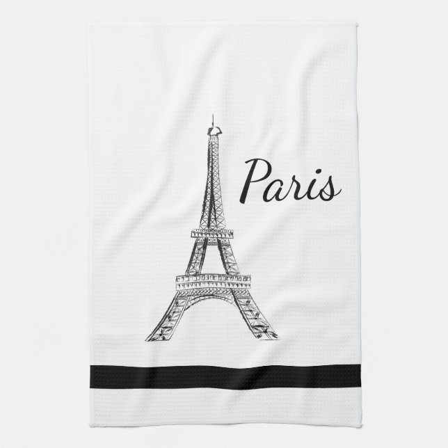 Paris Kitchen Towel (Vertical)