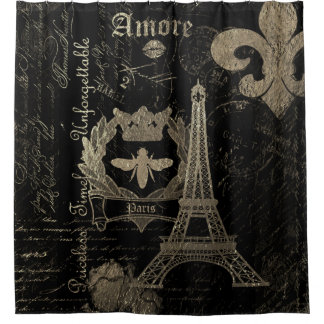 Paris: La Tour Eiffel Shower Curtain