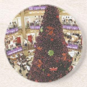 Paris Lafayette Christmas Tree Coaster