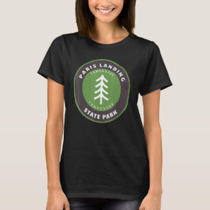 Paris Landing State Park Tennessee Tn Forest Badge T-Shirt