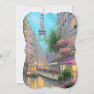 Paris Landscape Graphic Card