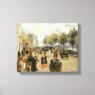 Paris, Le Quai Malaquais, by Renoir Canvas Print