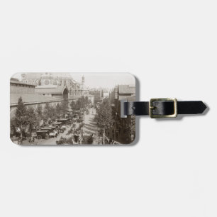 Paris: Les Halles, C1900 Luggage Tag