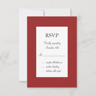 Paris Lights RSVP Card
