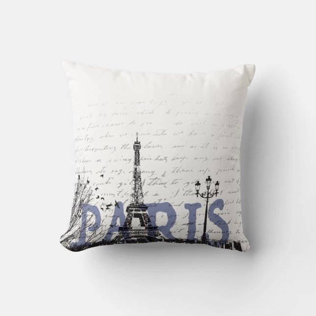 Paris love cushion (Front)