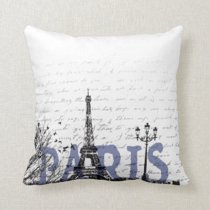 Paris love cushion