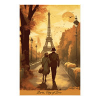 Paris Love Story Golden Hour Keepsake