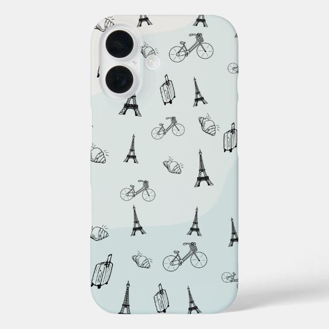 Paris Lover Case-Mate iPhone Case (Back)