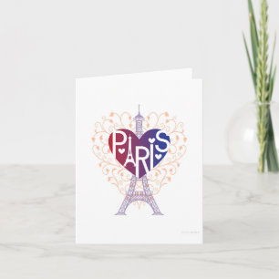 PARIS Lover's Heart® CARD