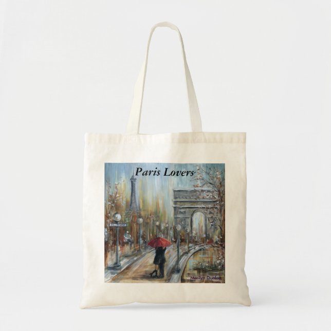 Paris Lovers Tote Bag (Front)