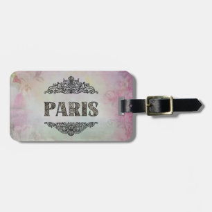 Paris Luggage Tag