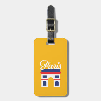 Paris Luggage Tag
