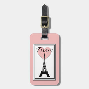 Paris Luggage Tag