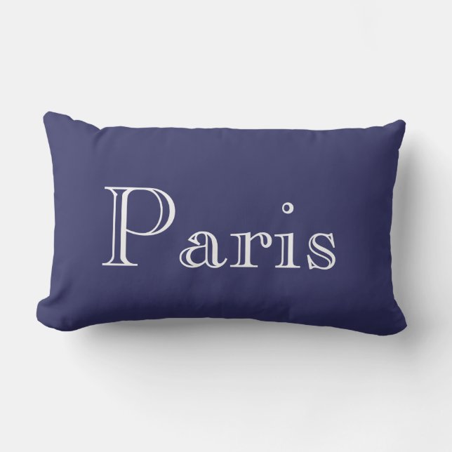 PARIS Lumbar Pillow (Front)