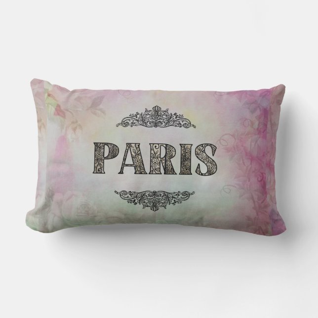 Paris Lumbar Pillow (Front)