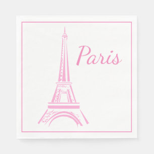 Paris Luncheon Paper Napkins