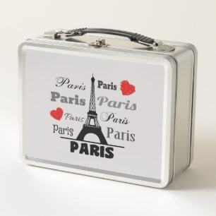 Paris Metal Lunch Box