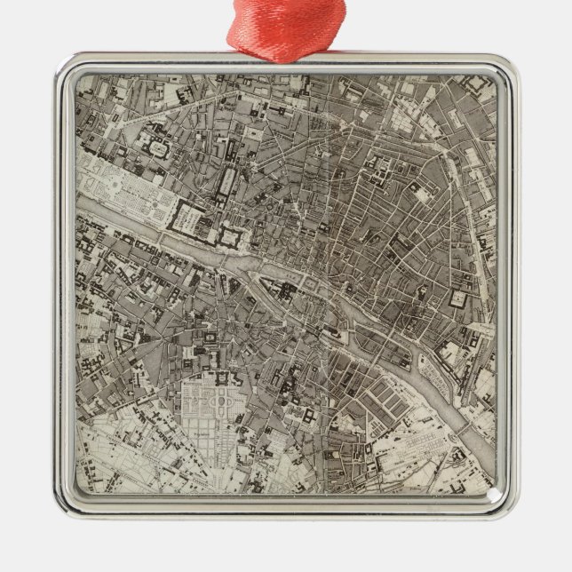 Paris Metal Tree Decoration (Front)