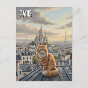 Paris Montmartre Postcard