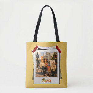 Paris-Montmartre Tote Bag by Kek and Ina - Gift Id