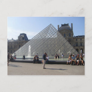 Paris - mus�e du Louvre - Postcard