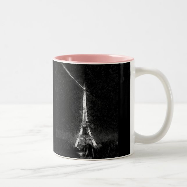Paris Nights Two-Tone Coffee Mug (Right)
