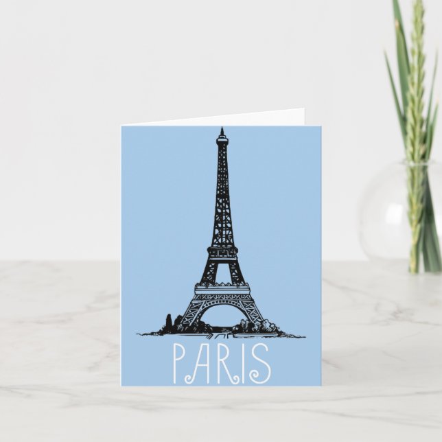 Paris Note Card (Front)