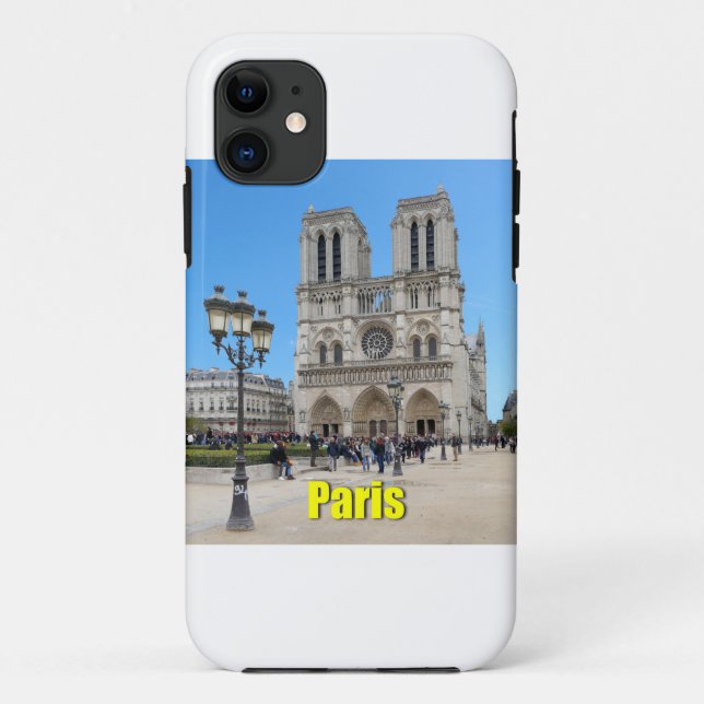 PARIS Notre Dame Case-Mate iPhone Case (Back)