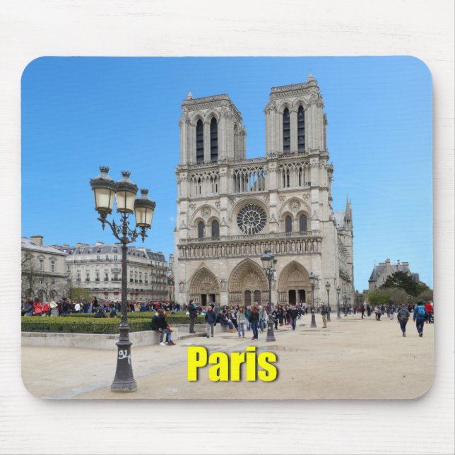 PARIS Notre Dame Mouse Pad (Front)