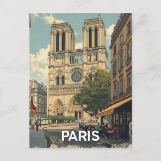 Paris Notre Dame Postcard