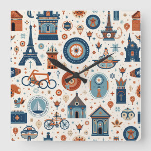 Paris Olympic Clocks