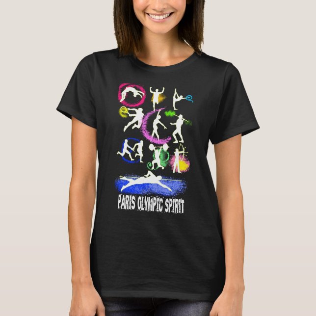 Paris Olympic Spirit T-Shirt (Front)