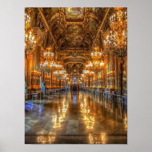 Paris Opera House Poster