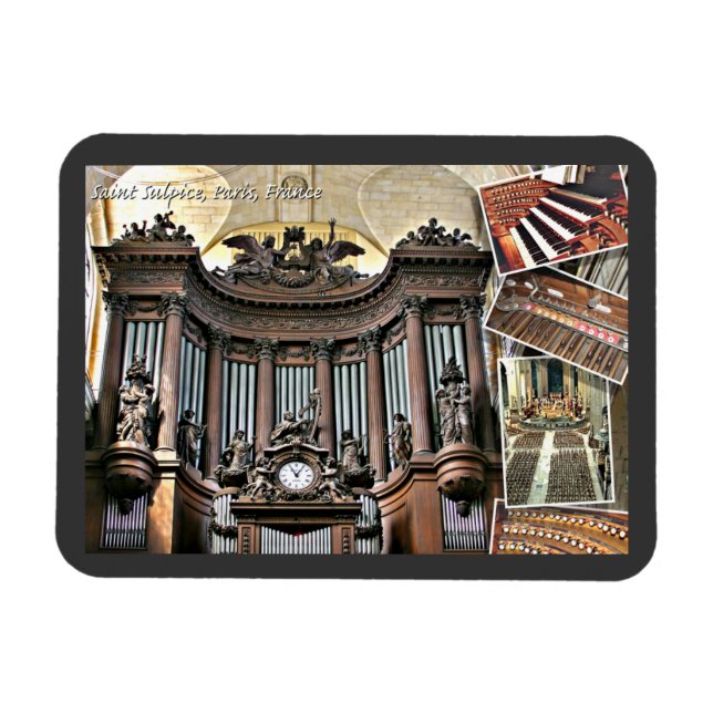 Paris organ flexible magnet (Horizontal)