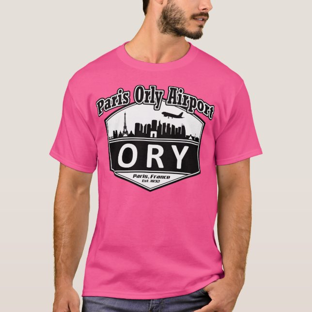 Paris Orly Airport Code T-Shirt (Front)