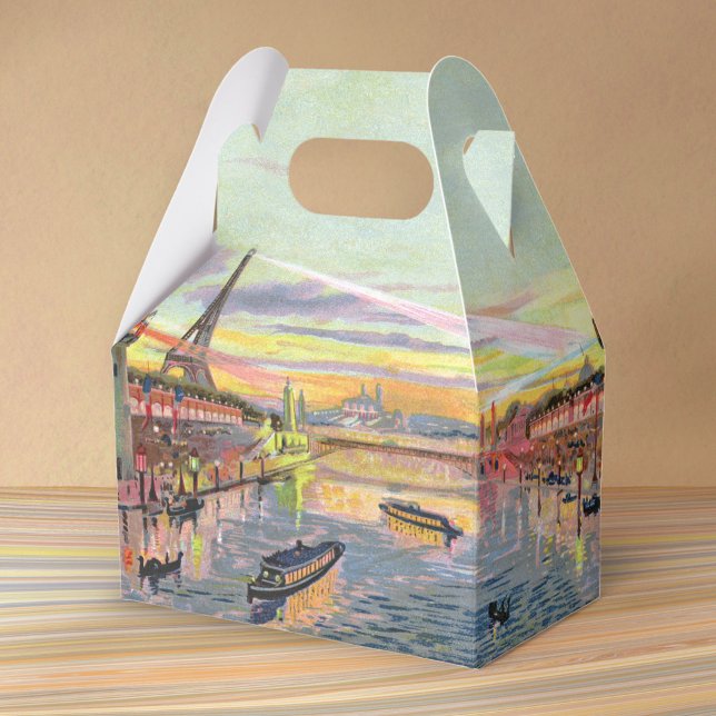 Paris Pastel Favour Box (Creator Uploaded)