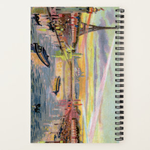 Paris Pastel Spiral Notebook