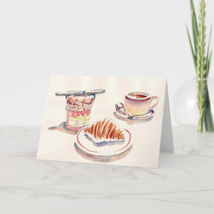 Paris Petit Dejeuner Card