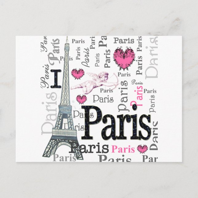 Paris Postcard (Front)