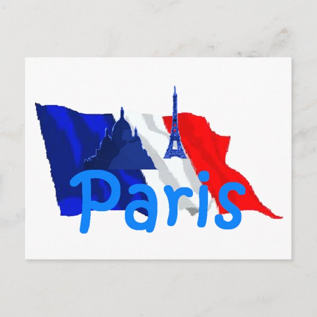 PARIS Postcard (Front)