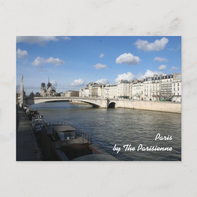 PARIS POSTCARD (Front)