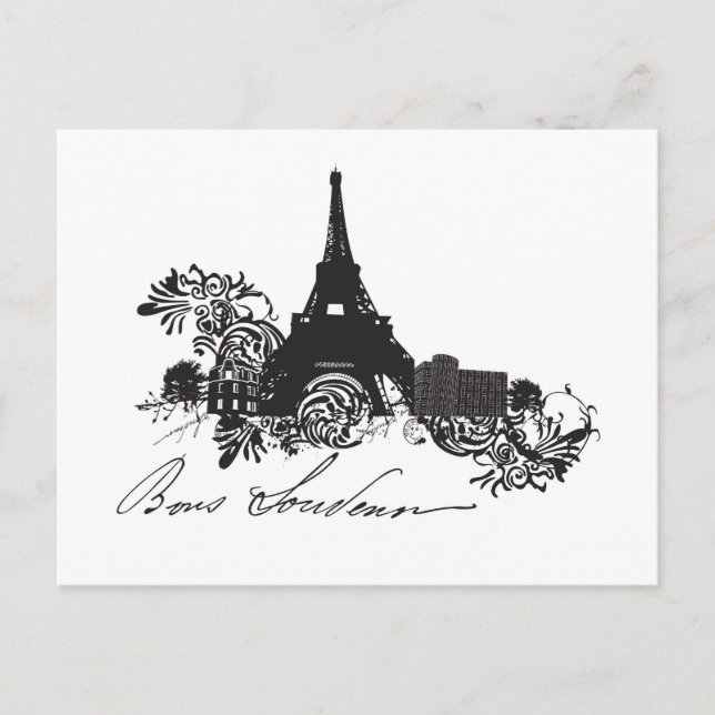 Paris Postcard (Front)