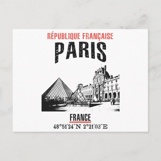 Paris Postcard (Front)