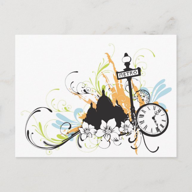Paris Postcard (Front)