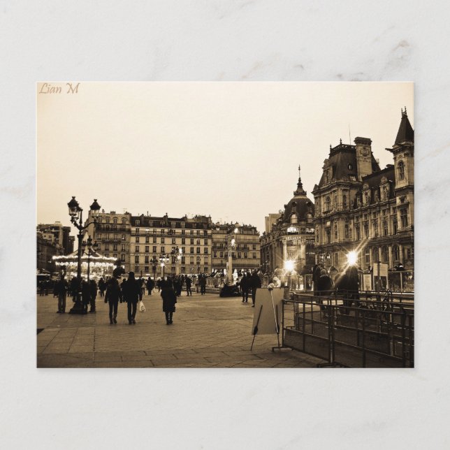 Paris Postcard (Front)