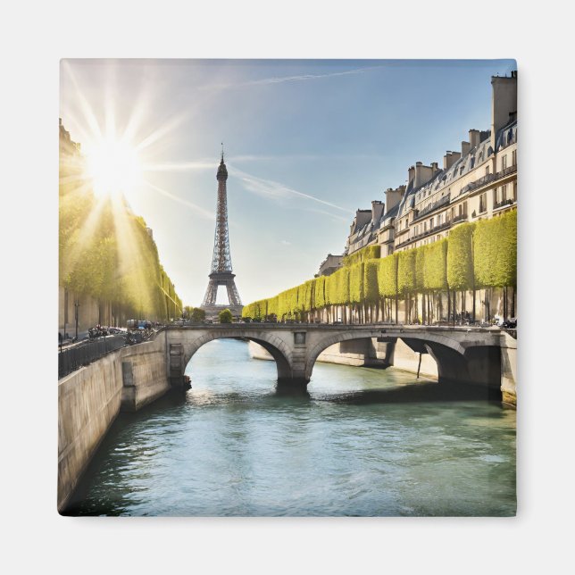 Paris Postcard (isParis7) Magnet (Front)