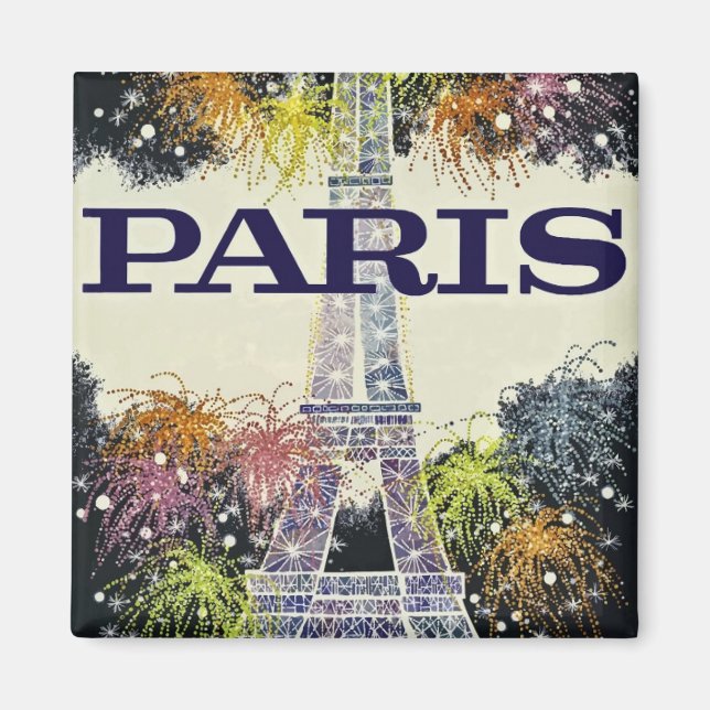 Paris: Poster Magnet (Front)