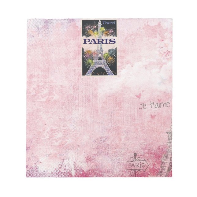 Paris: Poster Notepad (Front)