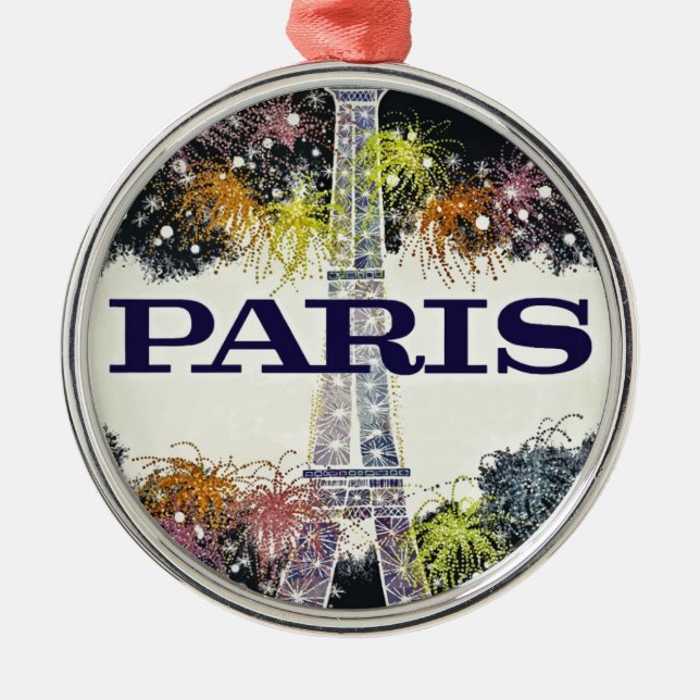 Paris:Poster Ornament (Front)